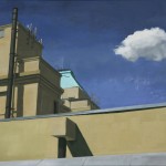 Roof and Main, oil on linen, 2006