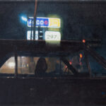 Michigan Ave, 2009, oil on linen, 9″ x 12″